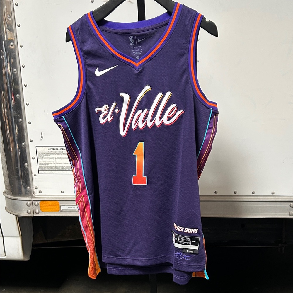 Nike El Valle Purple Basketball Jersey